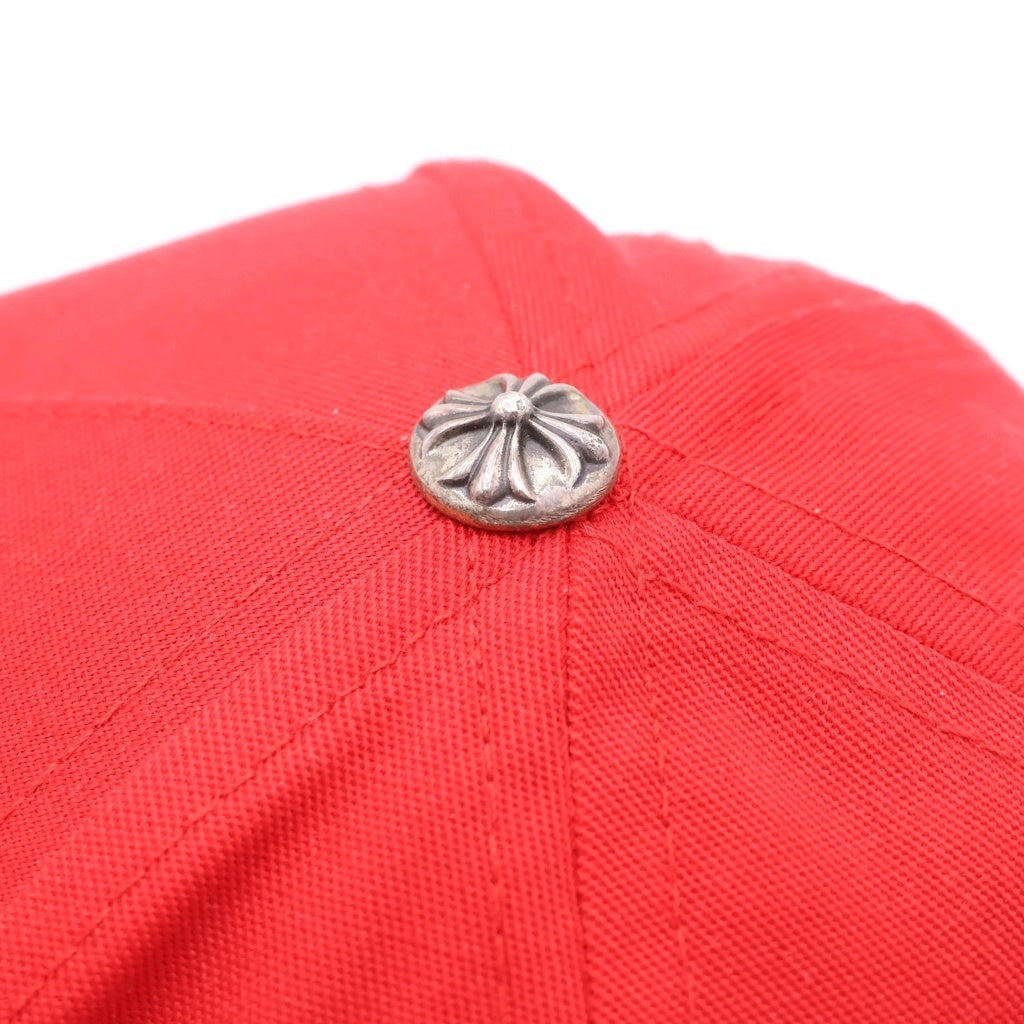【試着のみ】クロムハーツ CHROME HEARTS 赤 ベースボールキャップ Amazon | クロムハーツ（Chrome Hearts）ハット/キャップ ベースボール