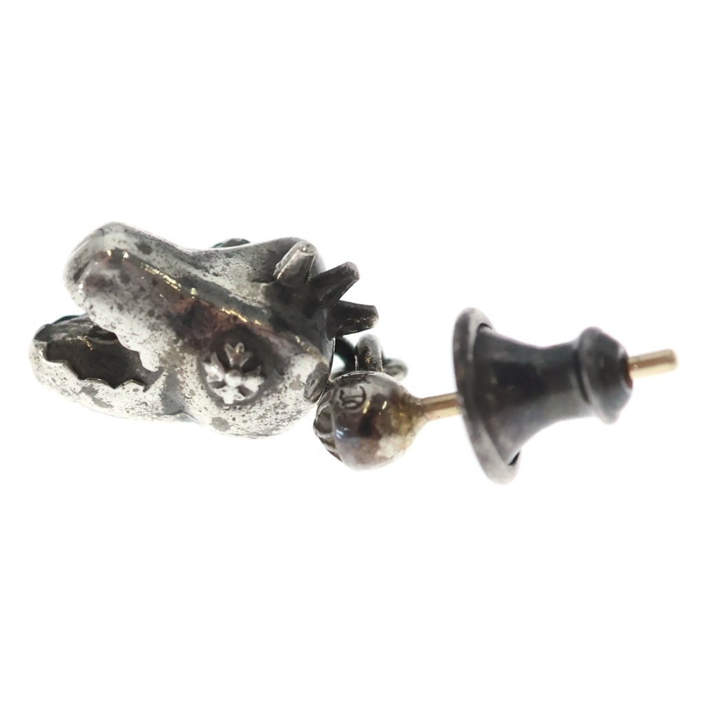 CHROME HEARTS(クロムハーツ) DINO HEAD DROP ディノヘッドドロップ シルバーピアス