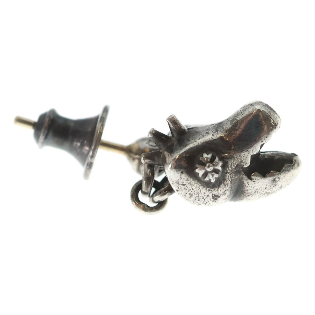 CHROME HEARTS(クロムハーツ) DINO HEAD DROP ディノヘッドドロップ シルバーピアス