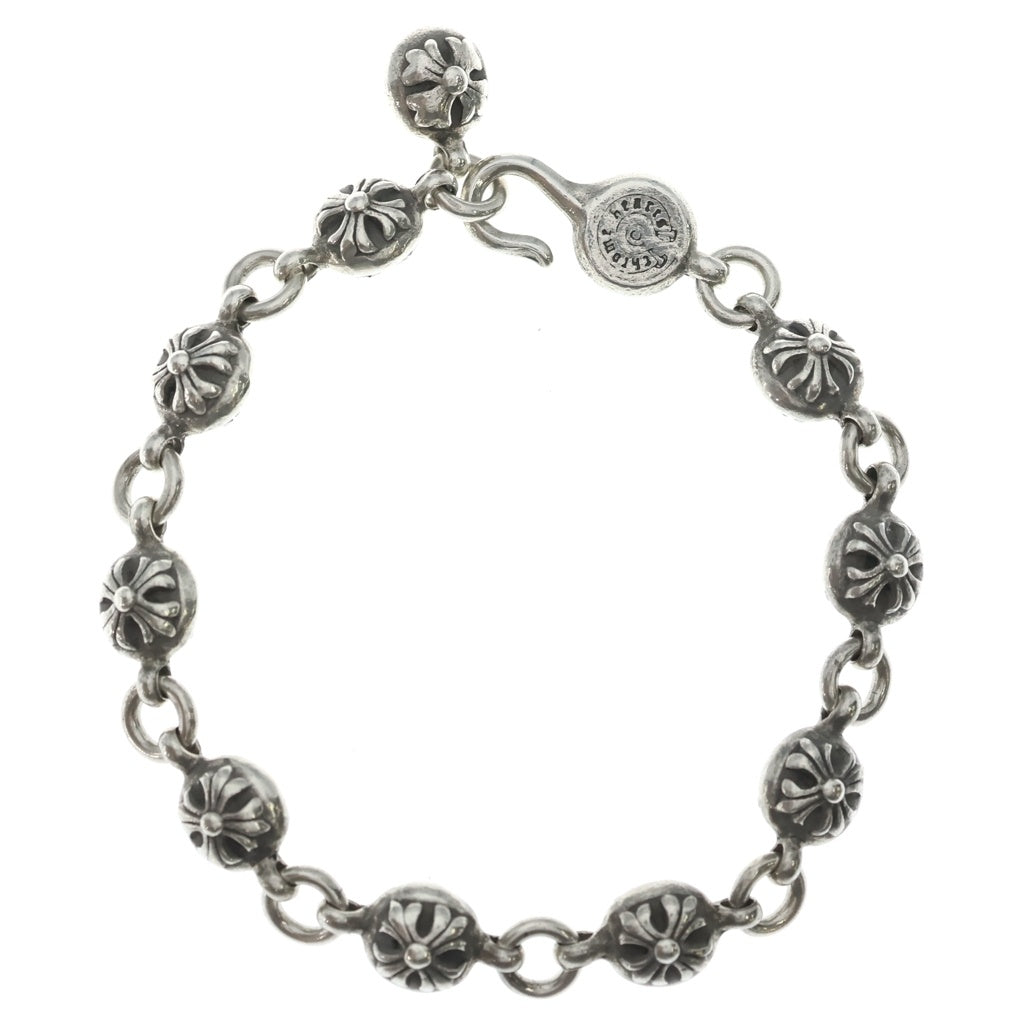 CHROME HEARTS(クロムハーツ) NO2 BALL #2クロスボールブレスレット シルバー BCA176