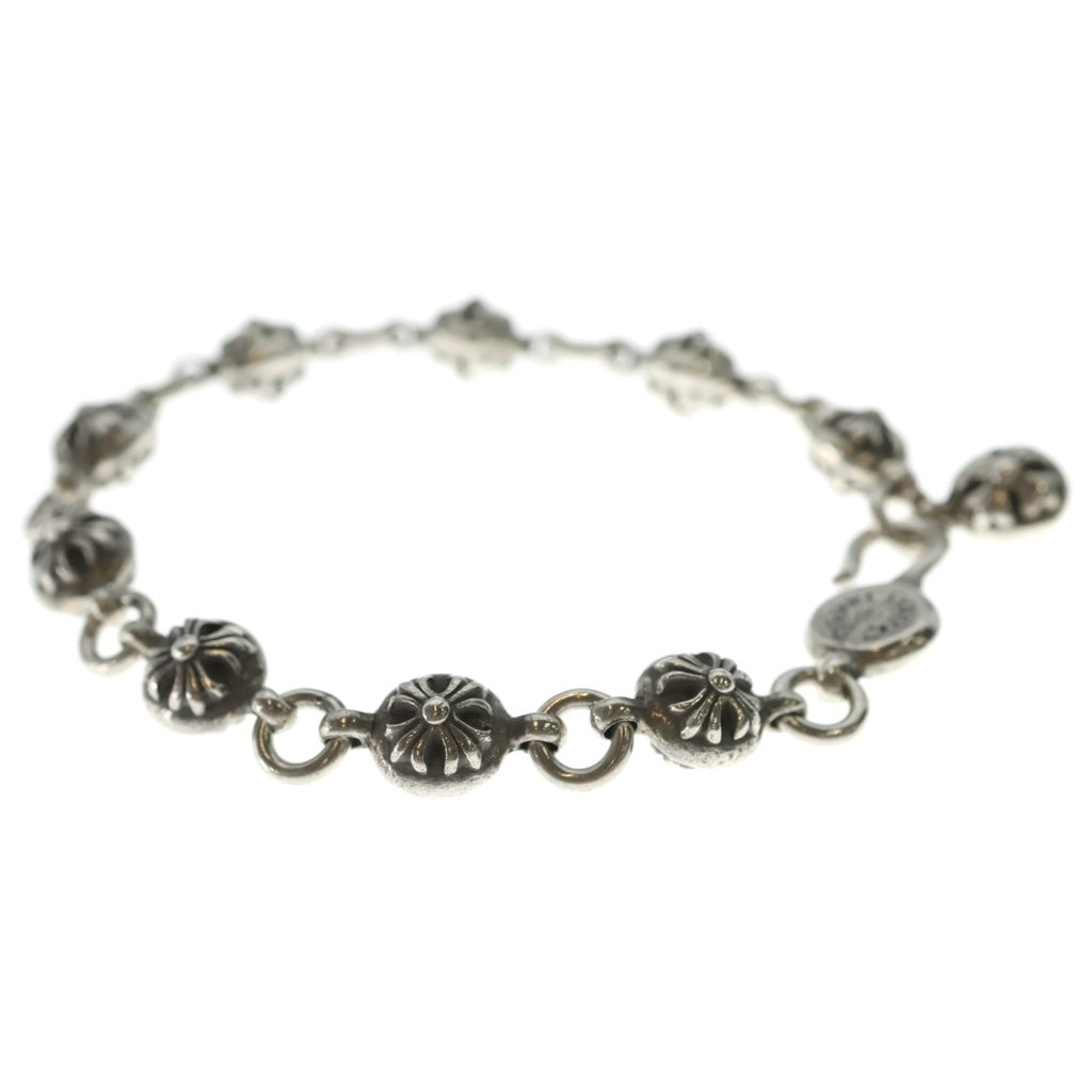 CHROME HEARTS(クロムハーツ) NO2 BALL #2クロスボールブレスレット シルバー BCA176