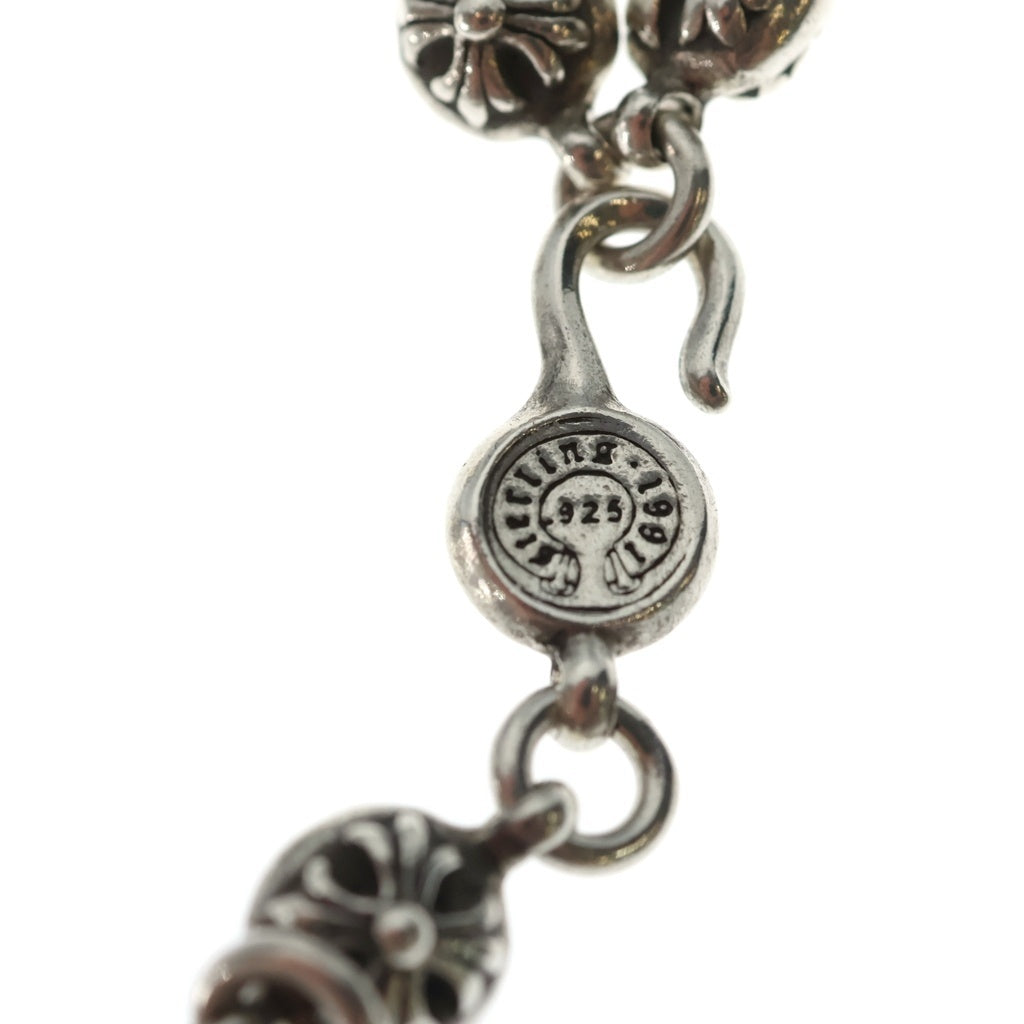 CHROME HEARTS(クロムハーツ) NO2 BALL #2クロスボールブレスレット シルバー BCA176