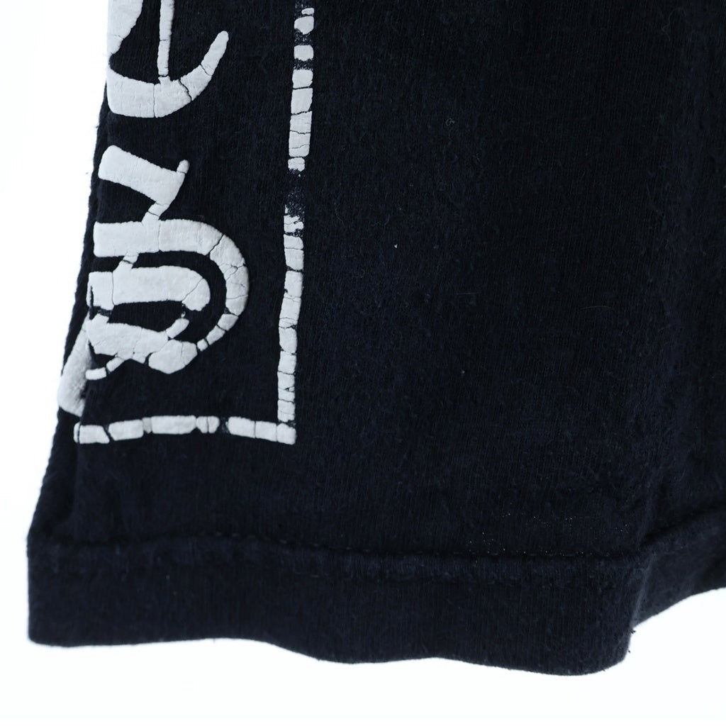 CHROME HEARTS(クロムハーツ) OLD SCROLL LOGO L/S TEE オールド スクロールロゴ アームホースシュープリント長袖Tシャツ ブラック