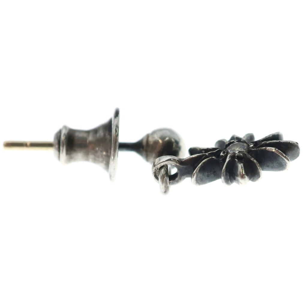 CHROME HEARTS(クロムハーツ) TNY E CH PLS DIA タイニーE CHプラス ドロップピアス 1ダイヤ シルバー BCA402