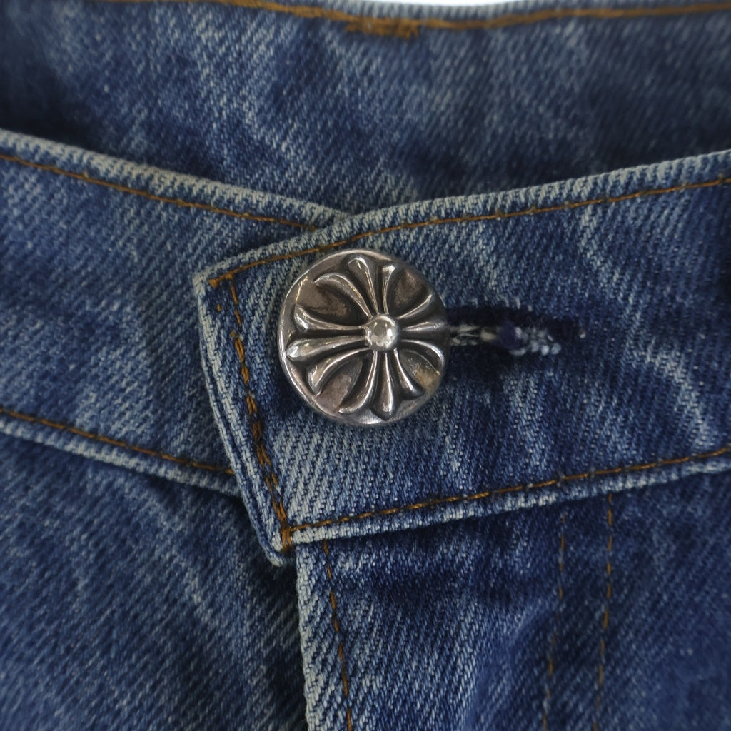 CHROME HEARTS(クロムハーツ) U VNTG JEAN BLU ORNG TAB クロスパッチ