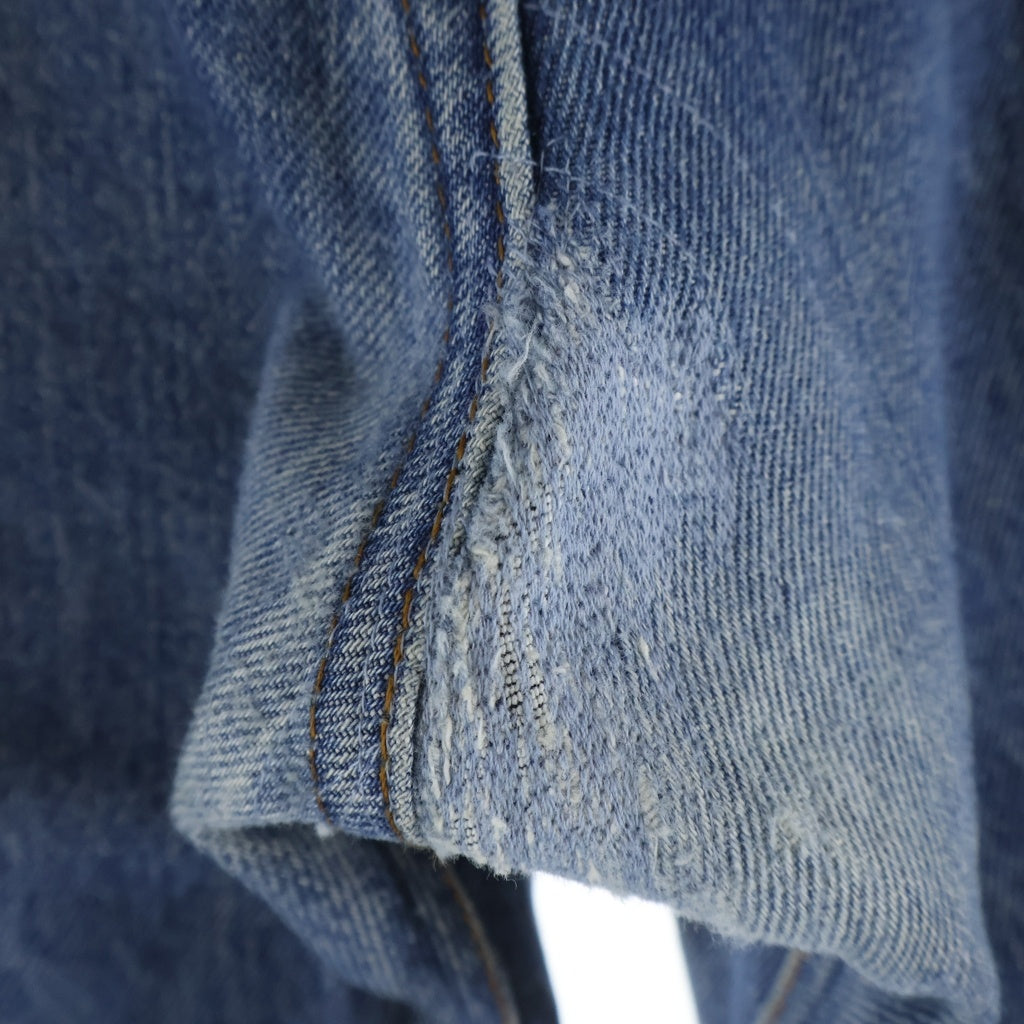 CHROME HEARTS(クロムハーツ) U VNTG JEAN BLU ORNG TAB クロスパッチ