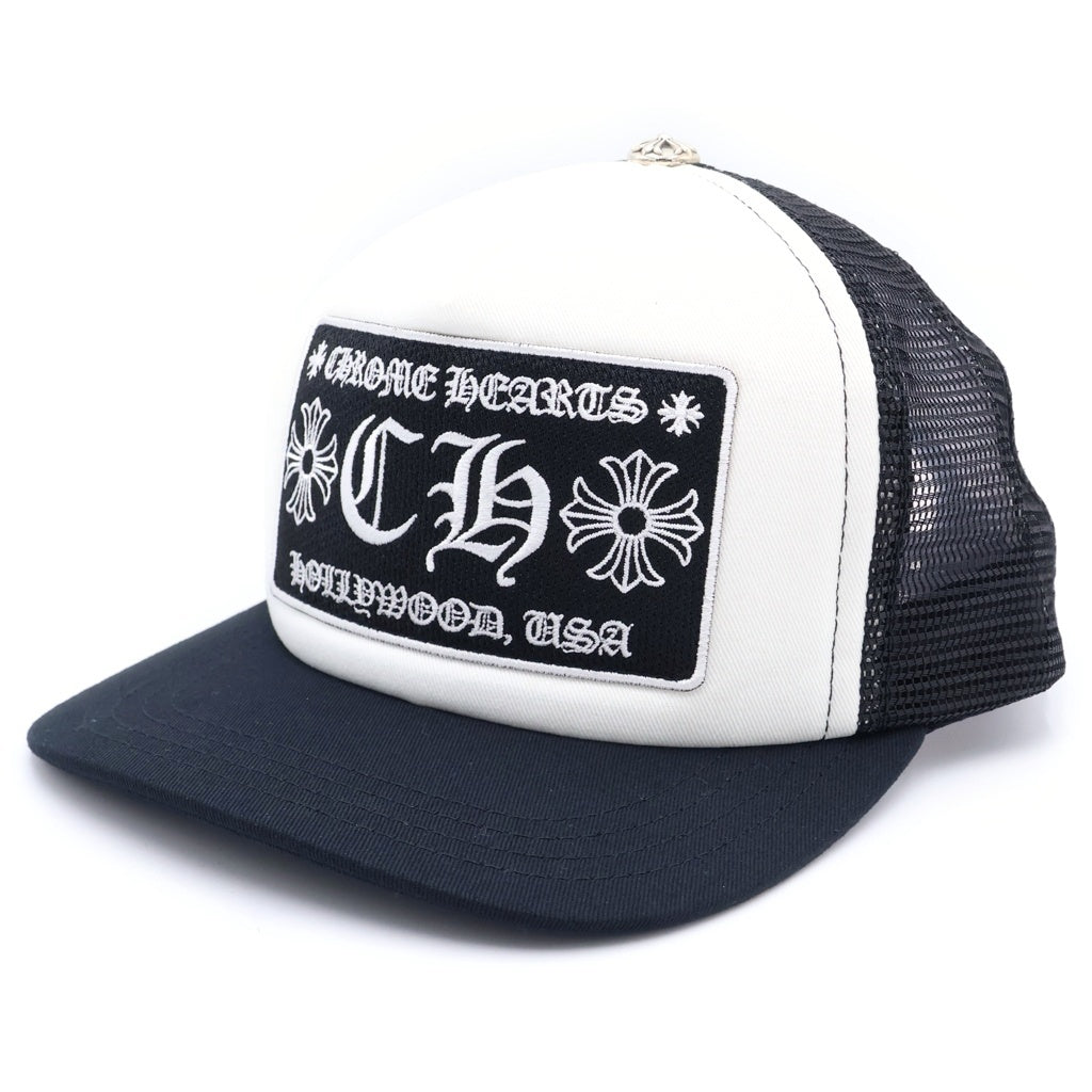 CHROME HEARTS(クロムハーツ) TRUCKER CAP/トラッカーキャップ CHパッチクロスボール付メッシュ帽子