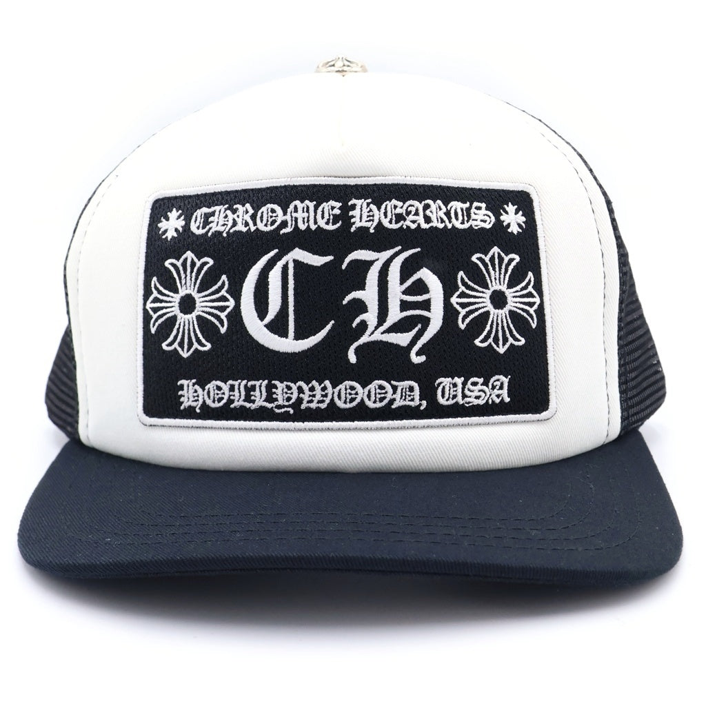 CHROME HEARTS(クロムハーツ) TRUCKER CAP/トラッカーキャップ CHパッチクロスボール付メッシュ帽子