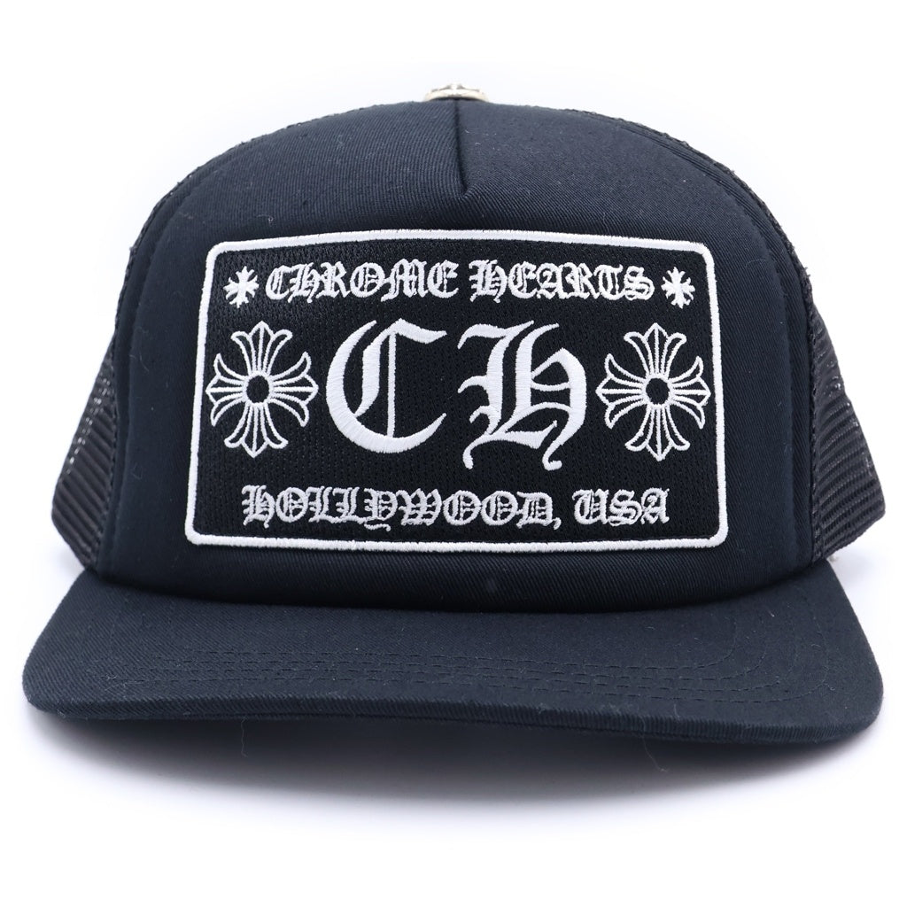 CHROME HEARTS(クロムハーツ) TRUCKER CAP/トラッカーキャップ CHパッチクロスボール付メッシュ帽子