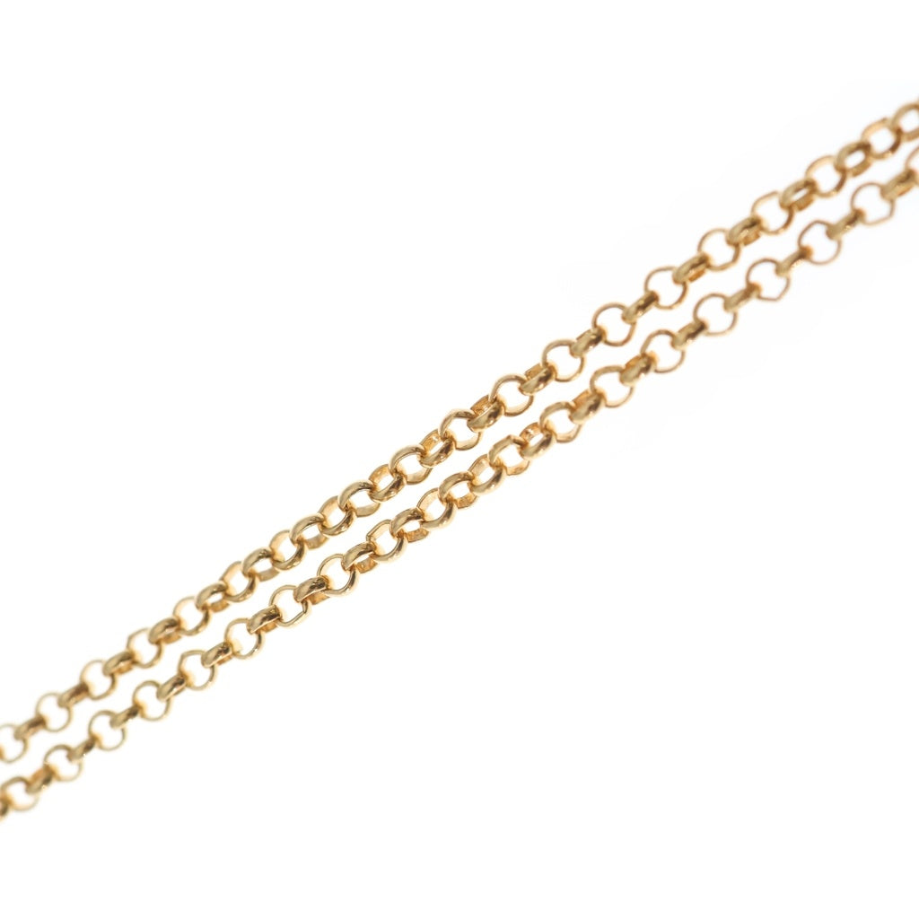 CHROME HEARTS(クロムハーツ) 22K SAFETY PIN NECKLACE 1DIA