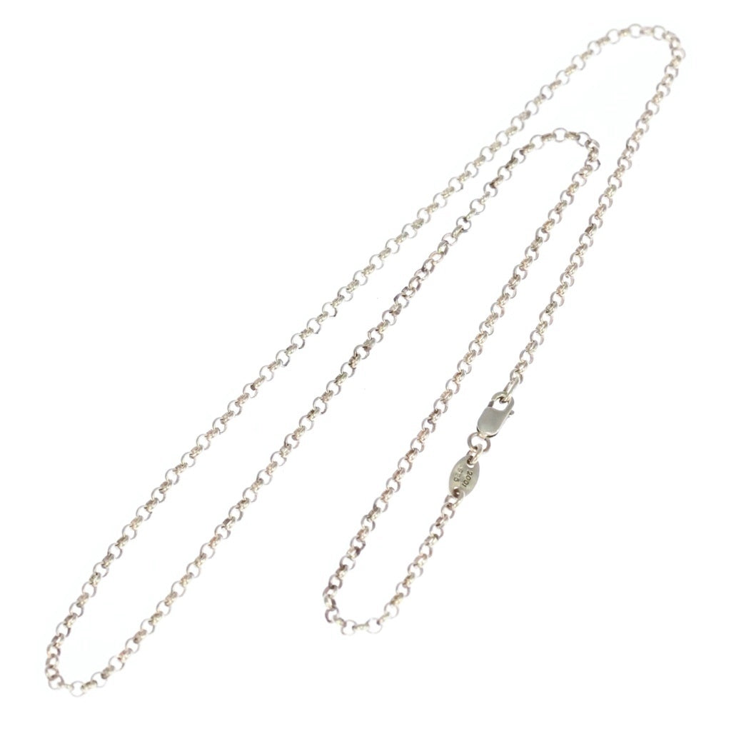 CHROME HEARTS(クロムハーツ) NECKCHAIN R18 ロールチェーンネックレス 18inch シルバー BCA083