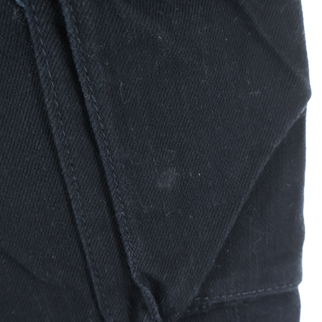 CHROME HEARTS(クロムハーツ) FLEURKNEE FATIGUE PANTS フレアニー ファティーグ カーゴパンツ ブラック/シルバー