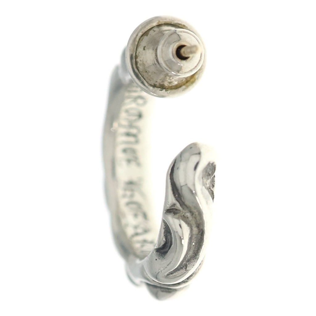 CHROME HEARTS(クロムハーツ) HOOP SCROOL スクロール フープピアス シルバー BCA102