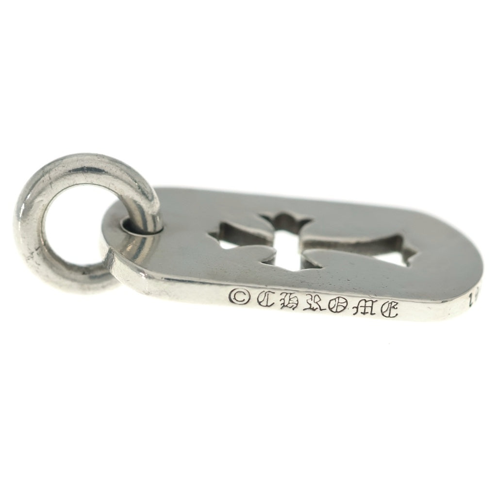 CHROME HEARTS(クロムハーツ) D TAG SML CO CRS カットアウトクロスドッグタグ スモール ペンダントトップ シルバー BCA242