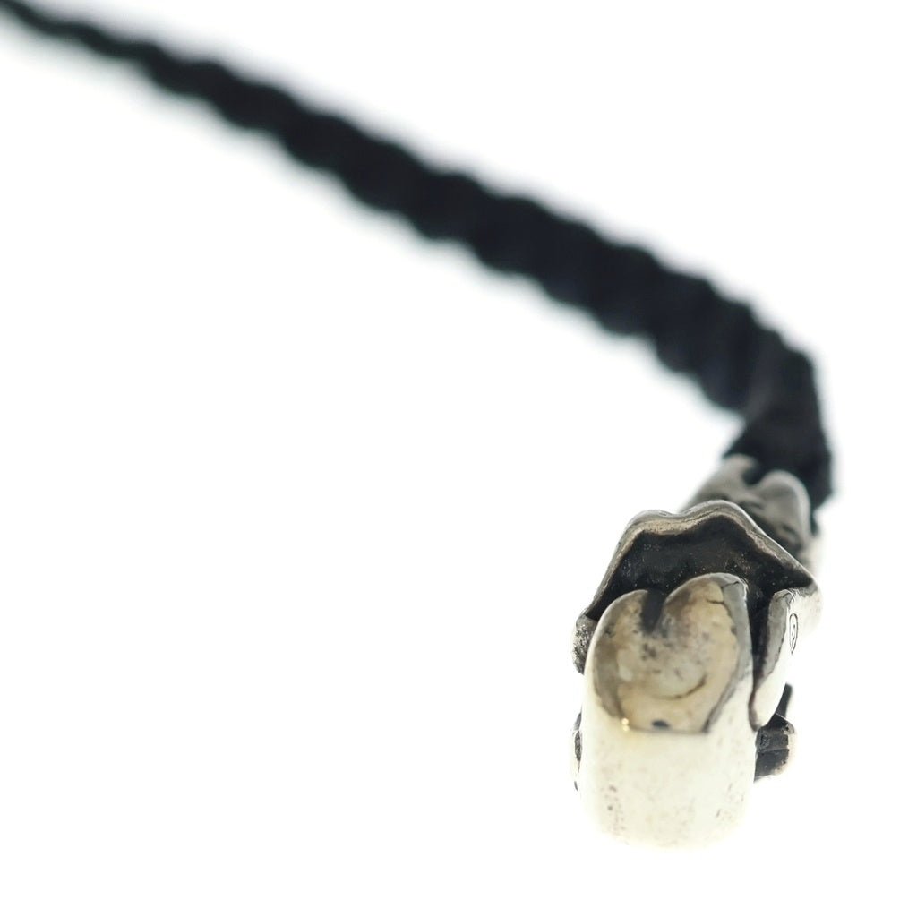 CHROME HEARTS(クロムハーツ) LEATHER BRAID LIPS TONGUE LT リップ&タン レザーブレード レザーブレイド ネックレス