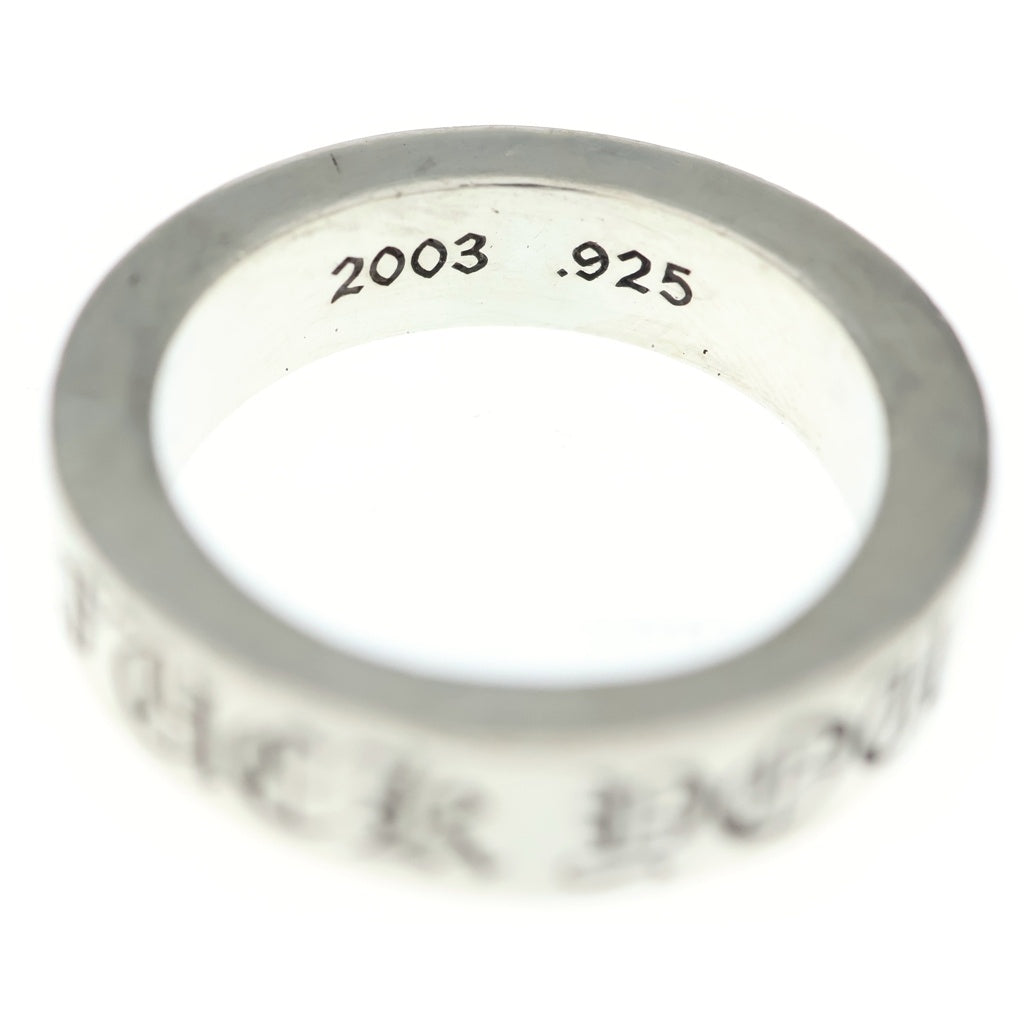 CHROME HEARTS(クロムハーツ) 6mm SPACER FUCK YOU 6mmスペーサーリング ファックユー シルバーBCA336