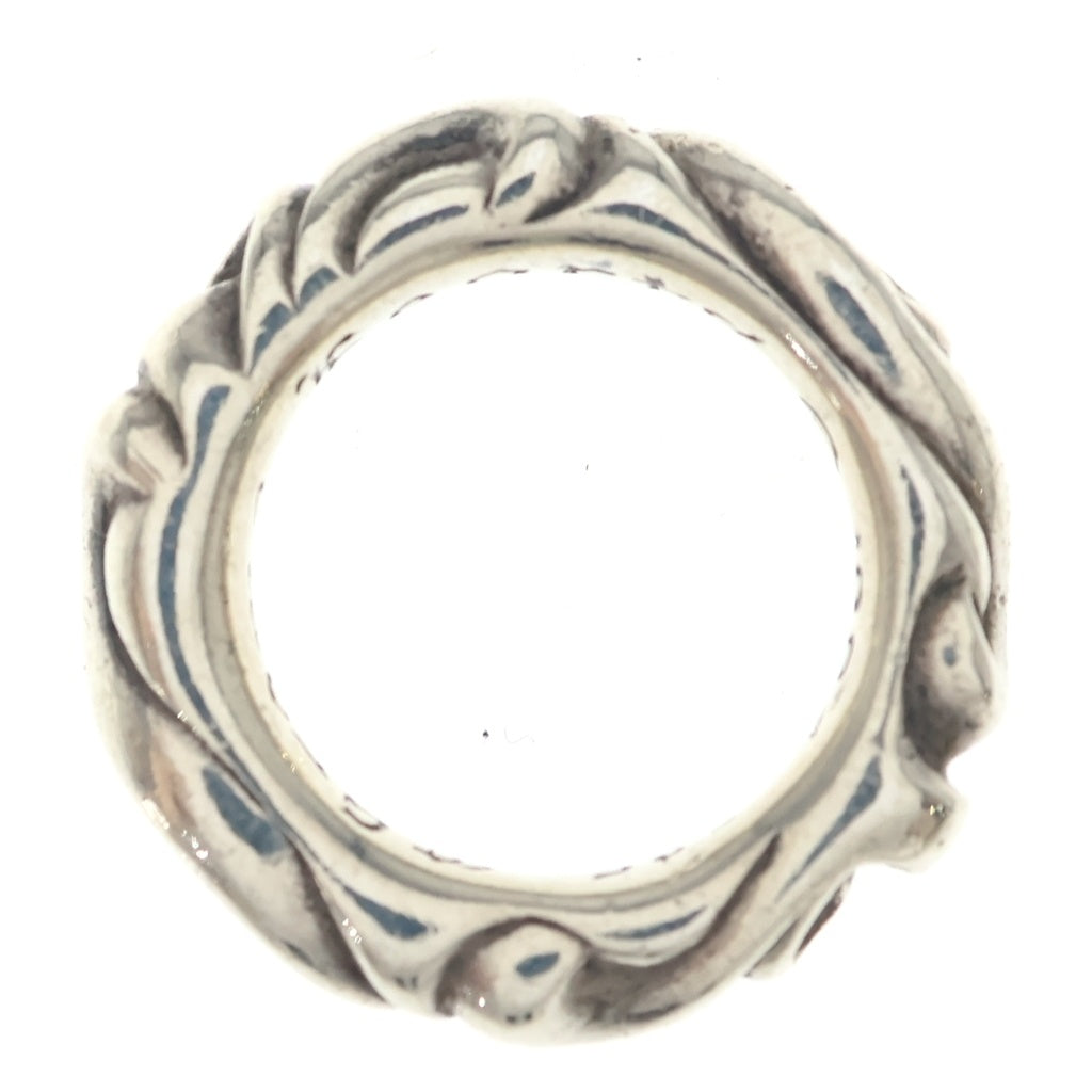 CHROME HEARTS(クロムハーツ) OLD SCRL BAND スクロールバンド リング シルバー BCA351