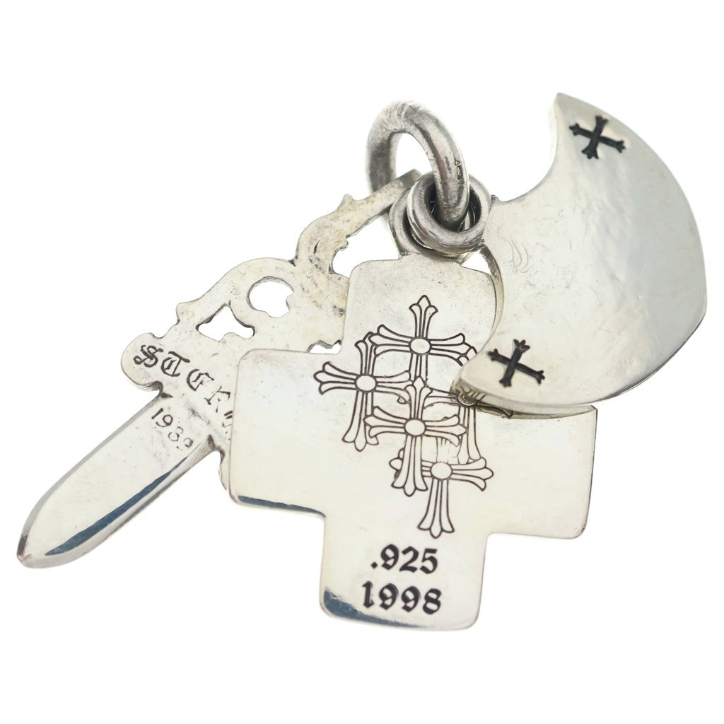 CHROME HEARTS(クロムハーツ) 3TRINKETS 3トリンケッツ ペンダントトップ シルバー BCA202