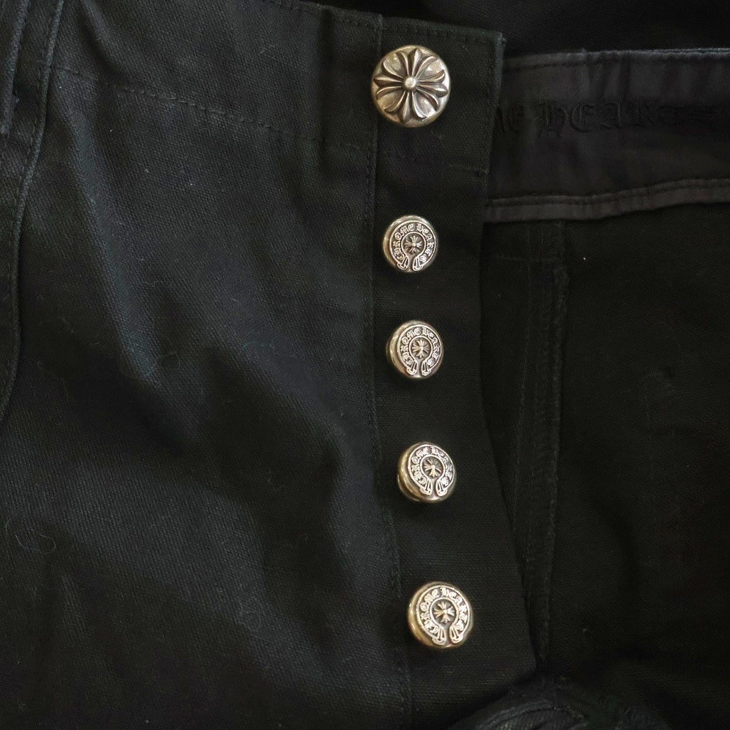 CHROME HEARTS(クロムハーツ) FATIGUE ファティーグ カーゴロングパンツ ブラック