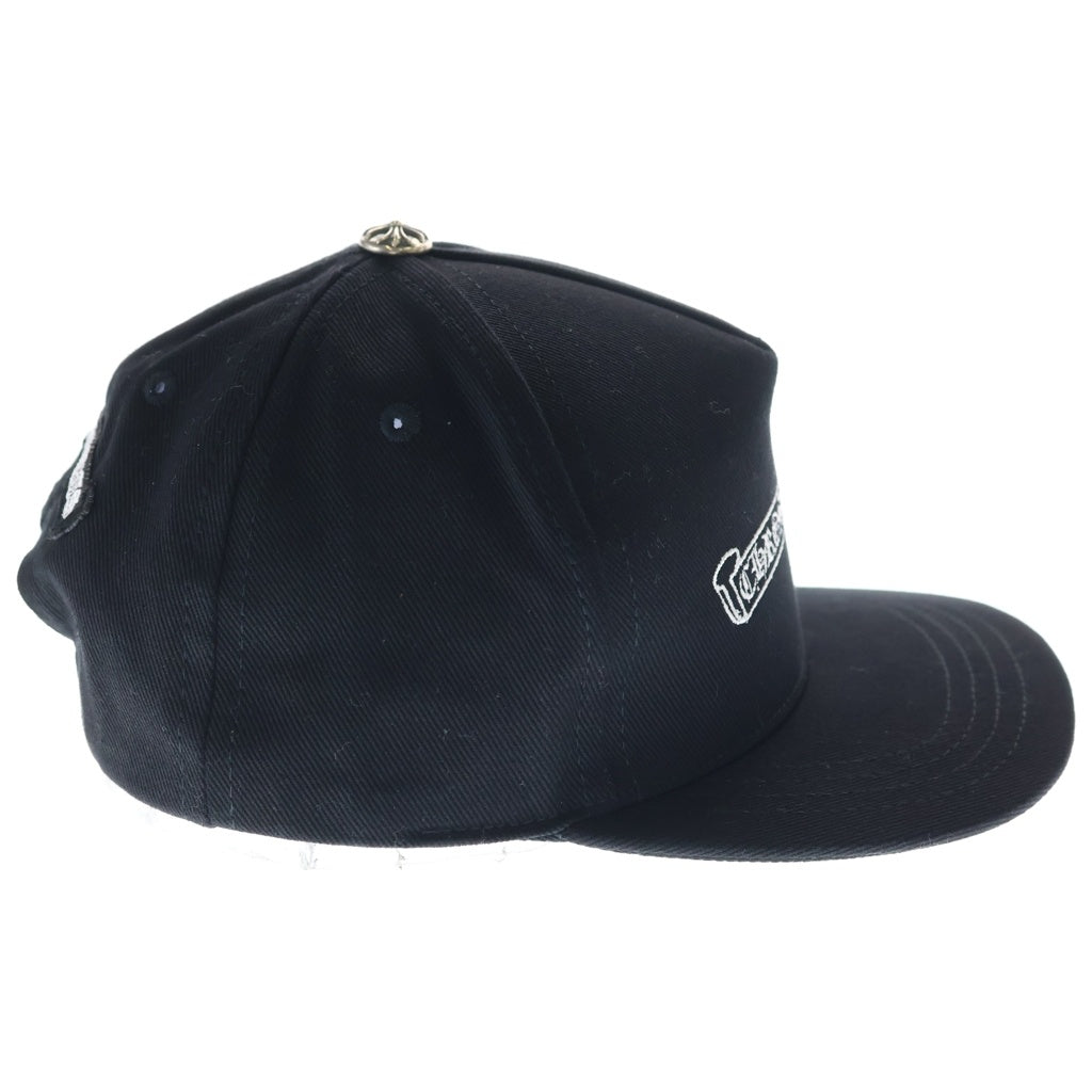 グ*④様 CHROME HEARTS クロムハーツ　TRUCKER CAP キャ CHROME HEARTS(クロムハーツ) TRUCKER CAP スクロールラベル刺繍デニム
