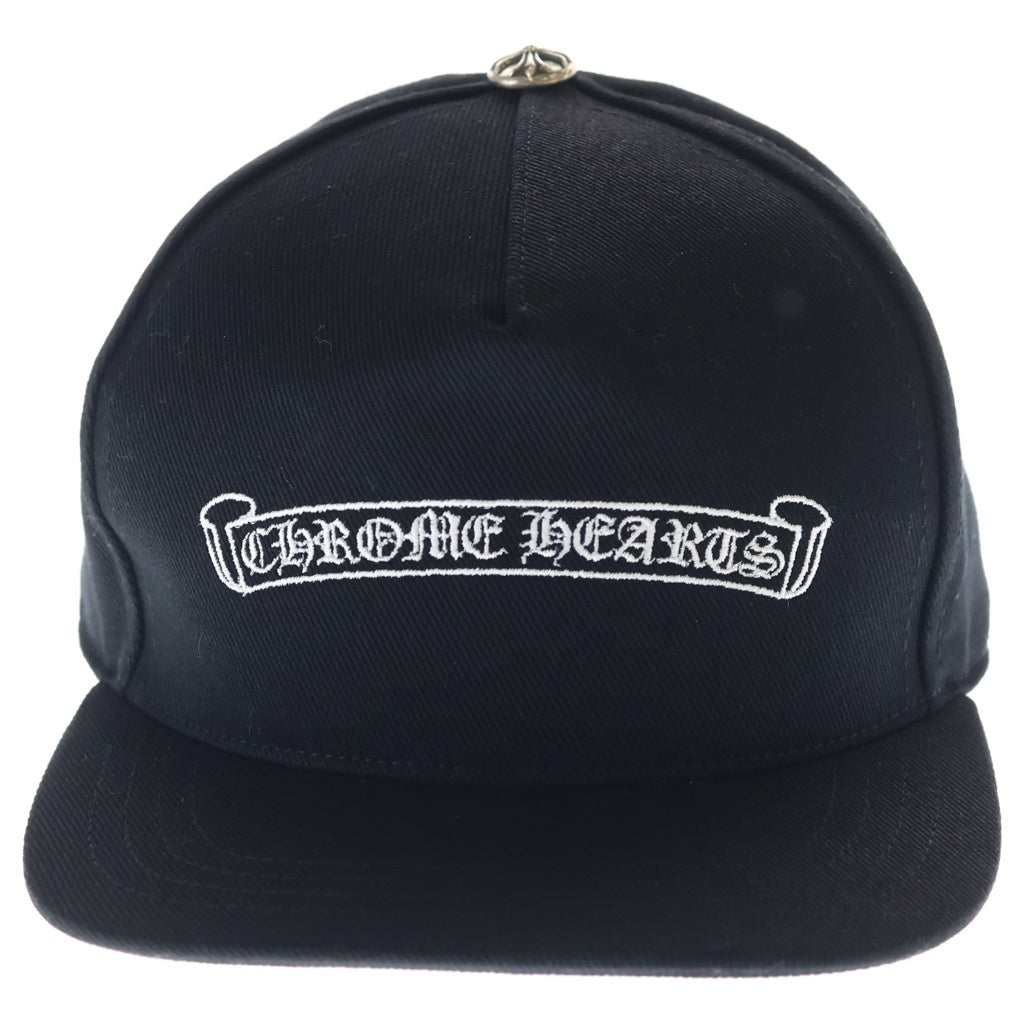 CHROME HEARTS(クロムハーツ) TRUCKER CAP スクロールラベル刺繍デニム
