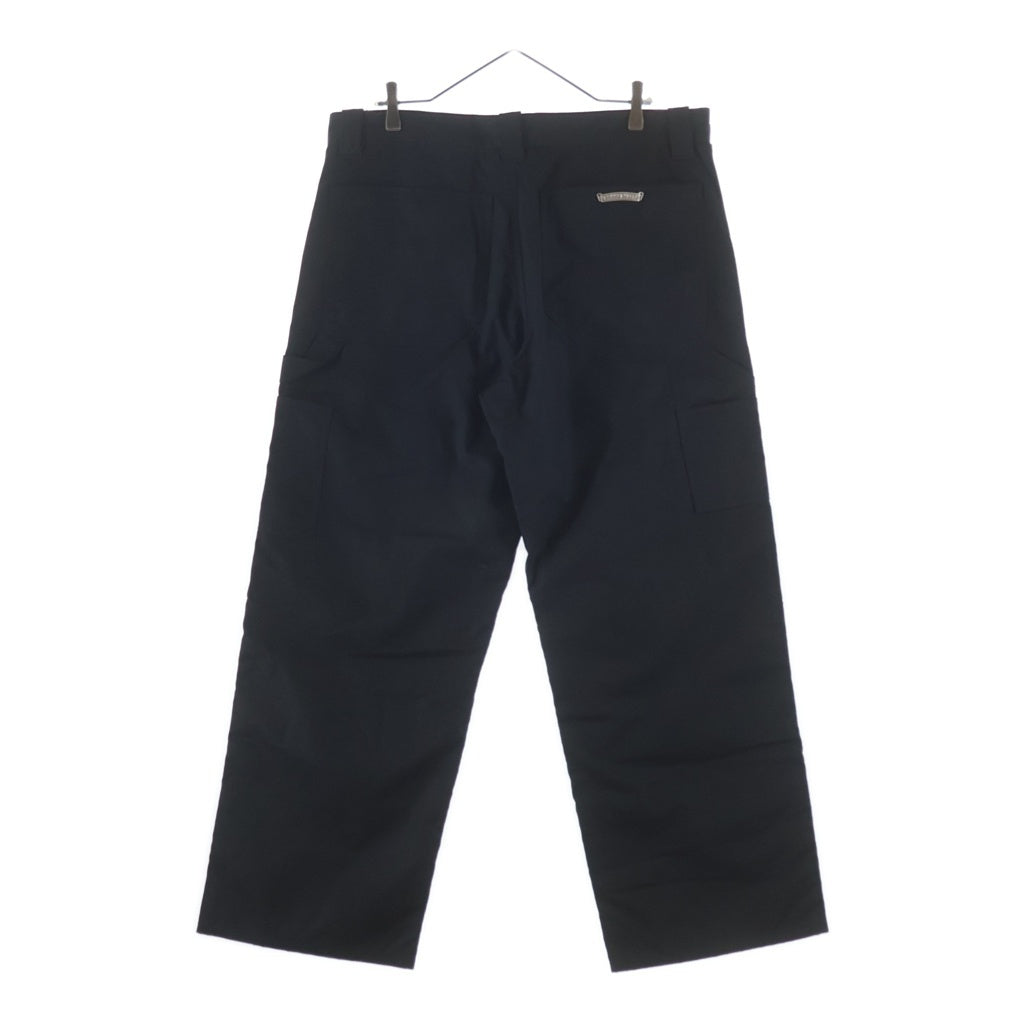 CHROME HEARTS(クロムハーツ) Oil CARPENTER DOUBLE KNEE オイル カーペンターロングパンツ ブラック