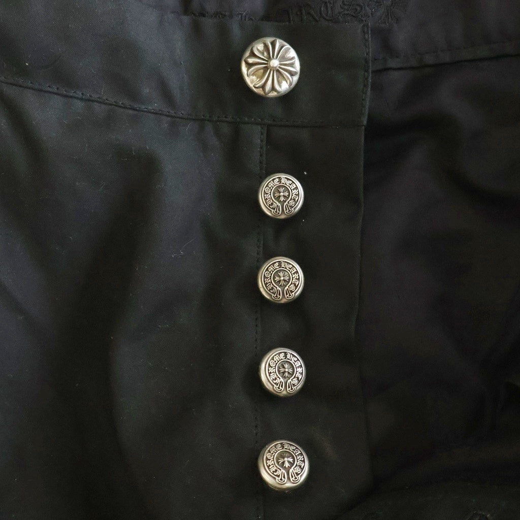 CHROME HEARTS(クロムハーツ) Oil CARPENTER DOUBLE KNEE オイル カーペンターロングパンツ ブラック