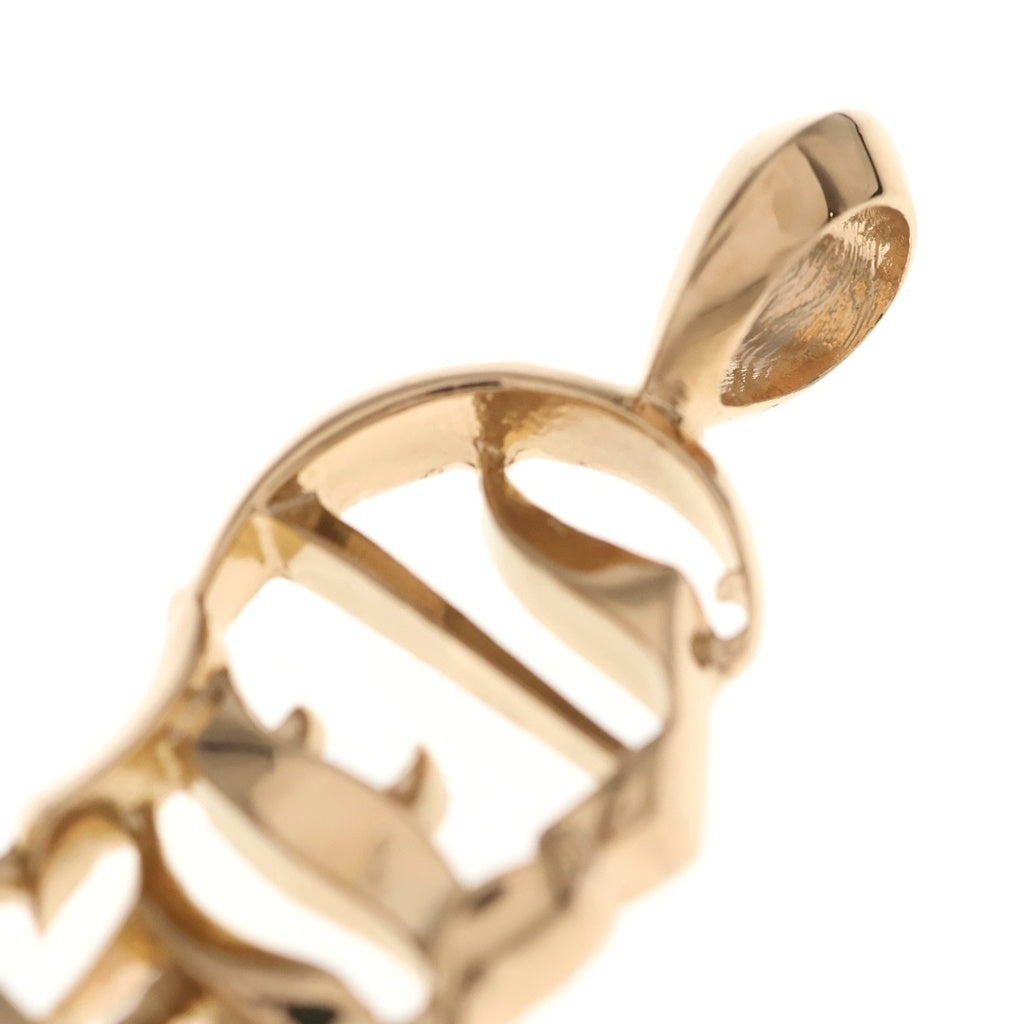 CHROME HEARTS クロムハーツ 22K CH LOGO CHロゴ ゴールドネックレス
