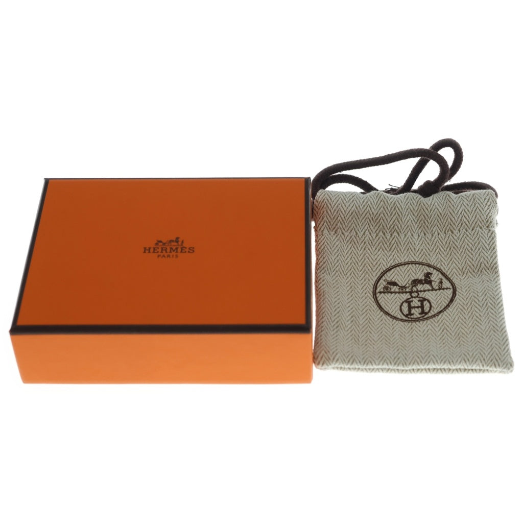 HERMES エルメス シェーヌダンクル リヴァージュ バッファローホーン メタル 貝殻モチーフ シルバー HERMES(エルメス) シェーヌダンクル リヴァージュ バッファローホーン