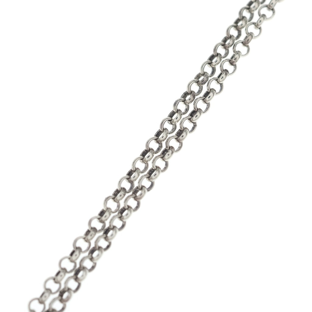 CHROME HEARTS(クロムハーツ) NECKCHAIN R16 ロールチェーンネックレス 16inch シルバー BCA082