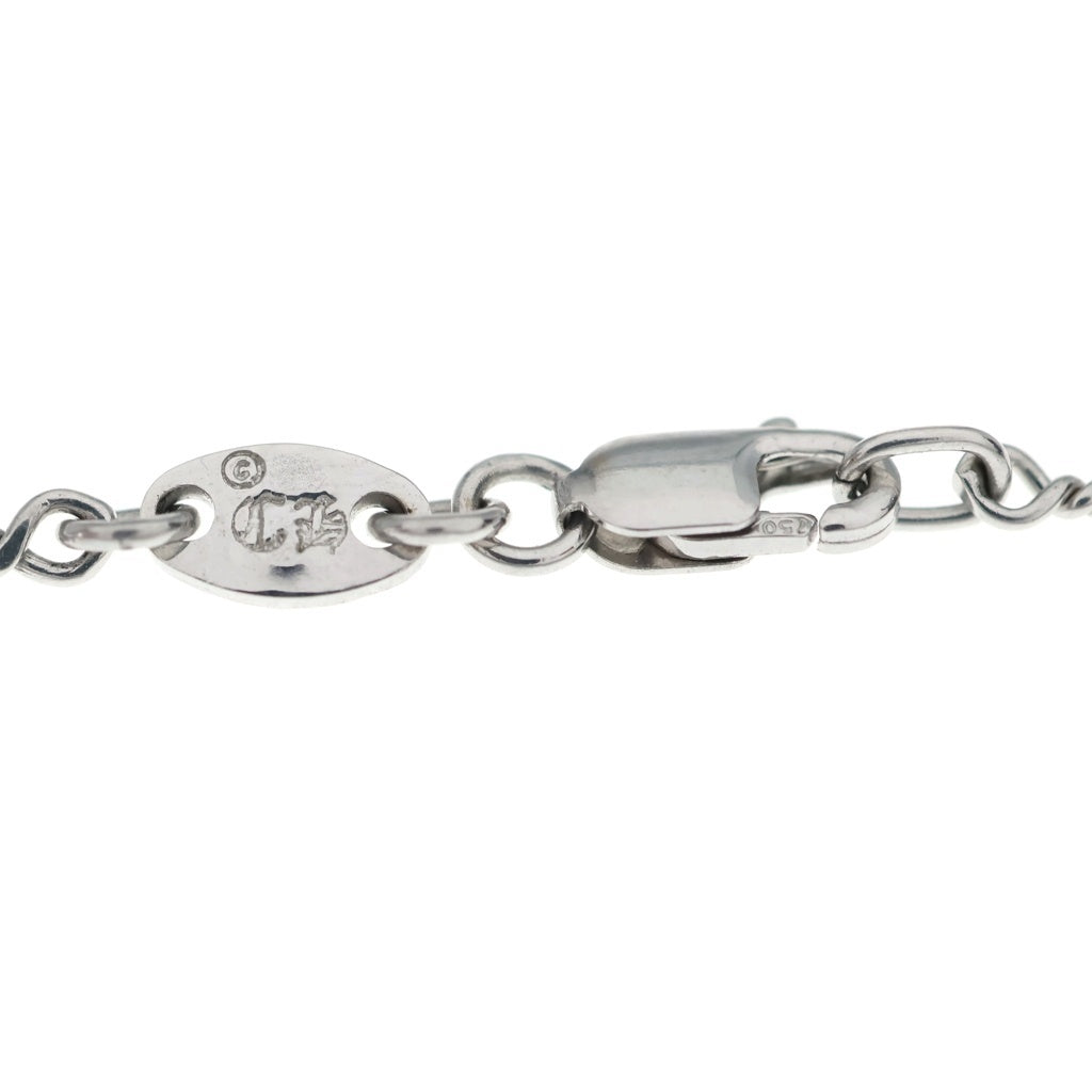 CHROME HEARTS(クロムハーツ) 18KWG NECKCHAIN T16 ツイストチェーンネックレス 16inch ホワイトゴールド BCA001 オールド