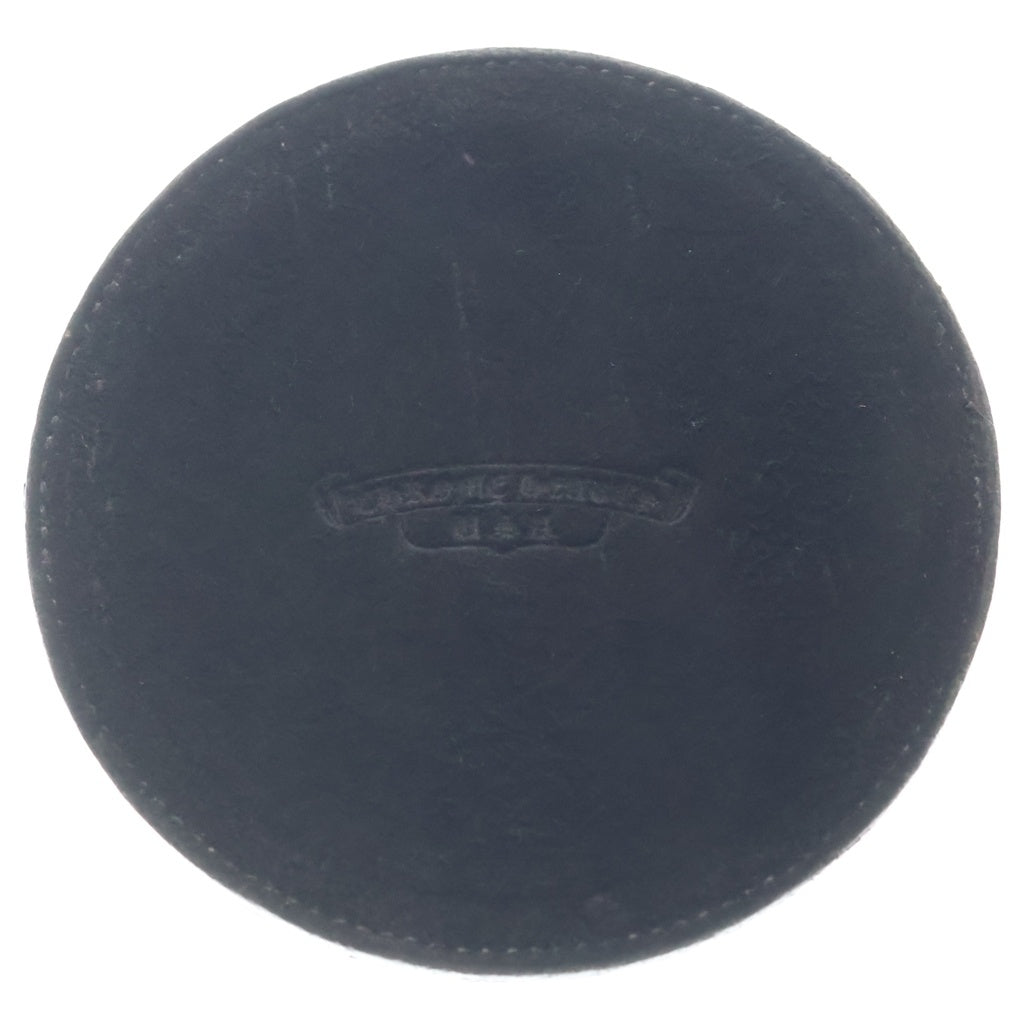 CHROME HEARTS(クロムハーツ) COASTER CHプラス レザーコースター ブラック