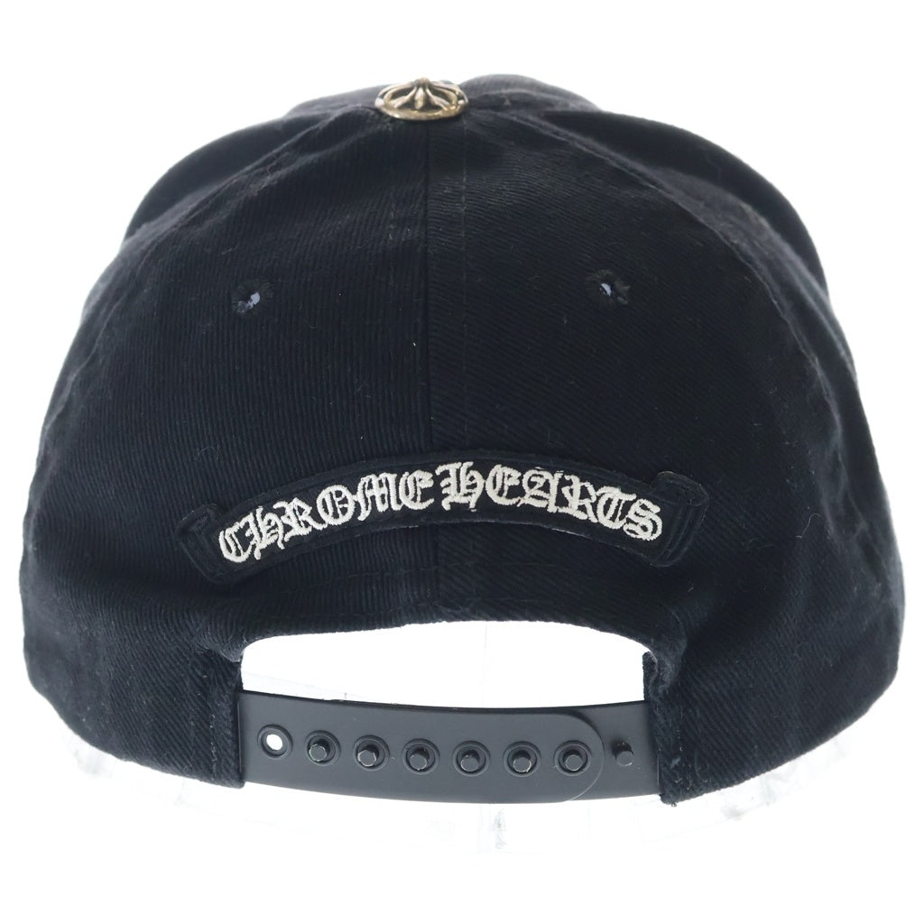 CHROME HEARTS(クロムハーツ) Vertical Logo Hat CHロゴ ベースボールキャップ 帽子 ブラック