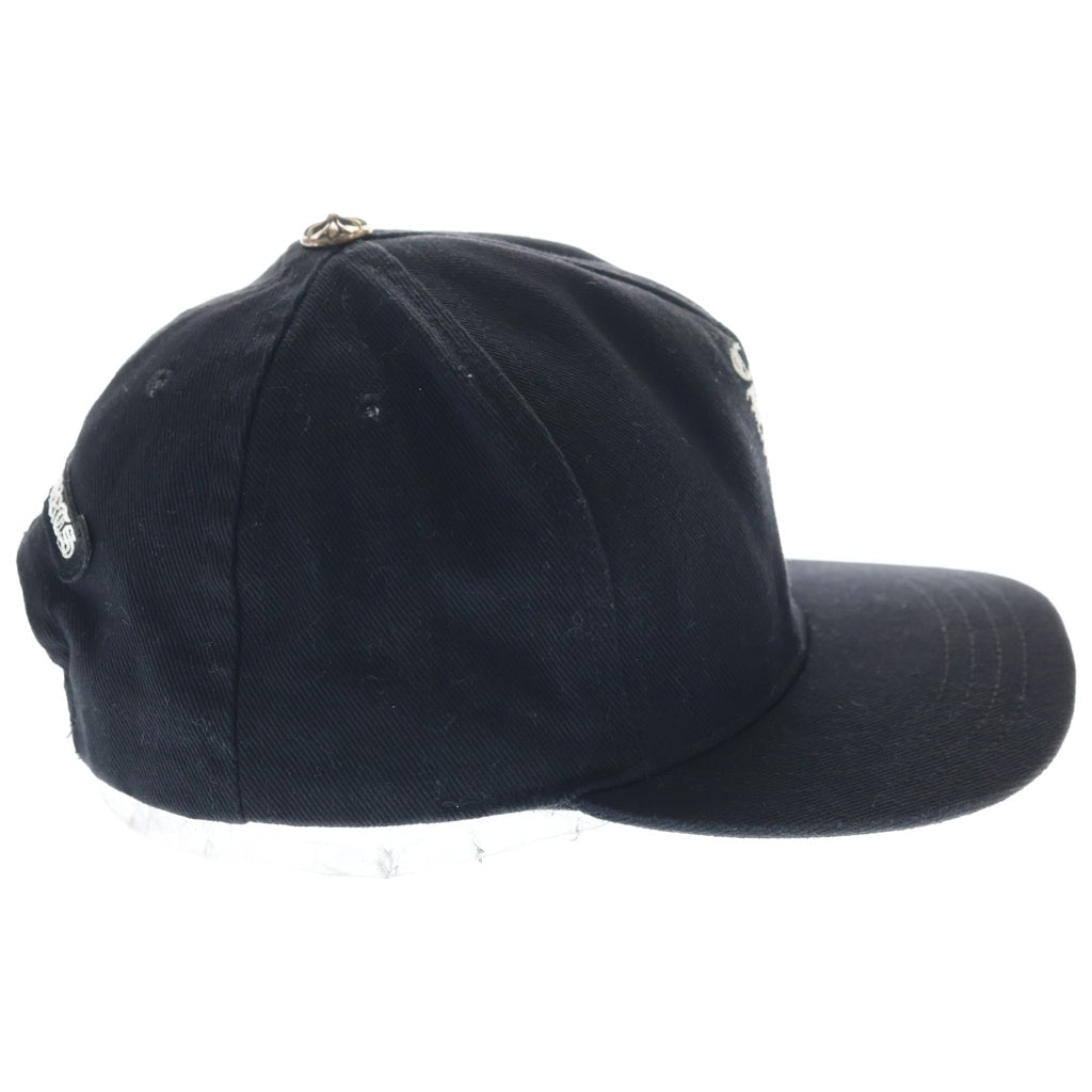 CHROME HEARTS(クロムハーツ) Vertical Logo Hat CHロゴ ベースボールキャップ 帽子 ブラック