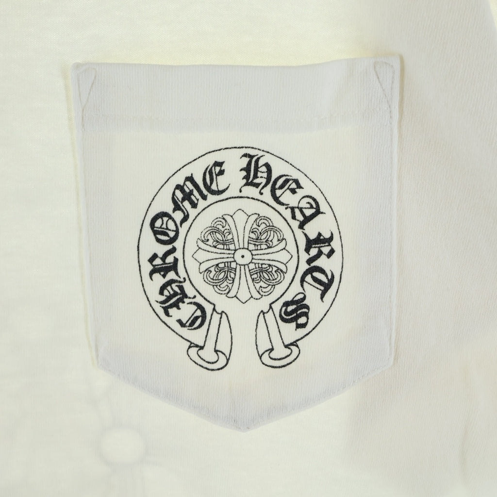 CHROME HEARTS(クロムハーツ) OLD S/S TEE オールド バックセメタリークロスプリント 半袖Tシャツカットソー