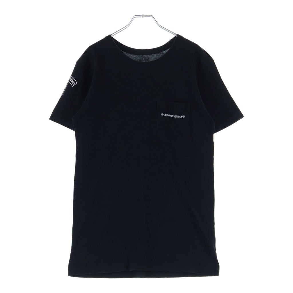 CHROME HEARTS(クロムハーツ) CH T-SHIRT ファックユープリント クルーネック 半袖Tシャツ カットソー ブラック