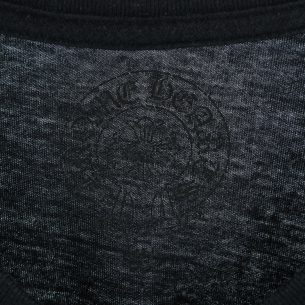 CHROME HEARTS(クロムハーツ) CH T-SHIRT ファックユープリント クルーネック 半袖Tシャツ カットソー ブラック
