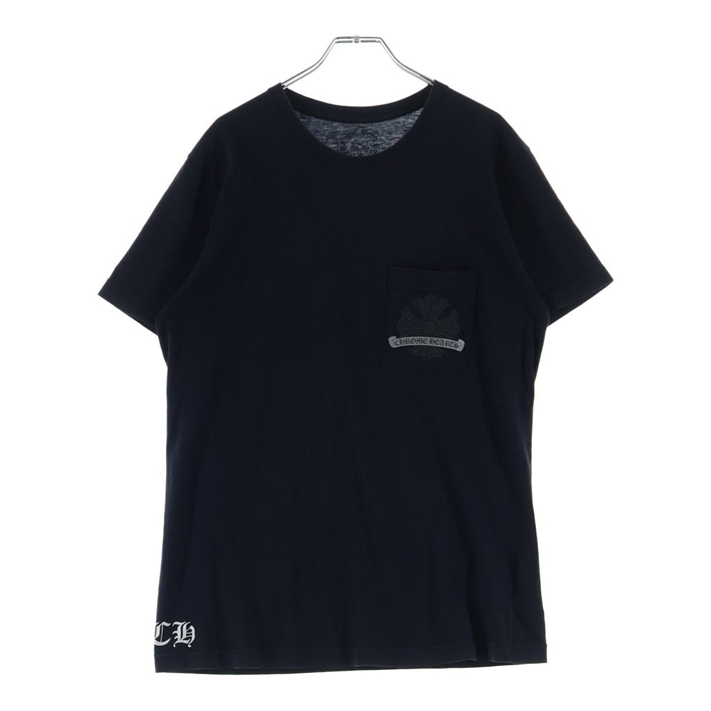 CHROME HEARTS(クロムハーツ) CHプラス 両面プリント半袖 クルーネック ホワイト