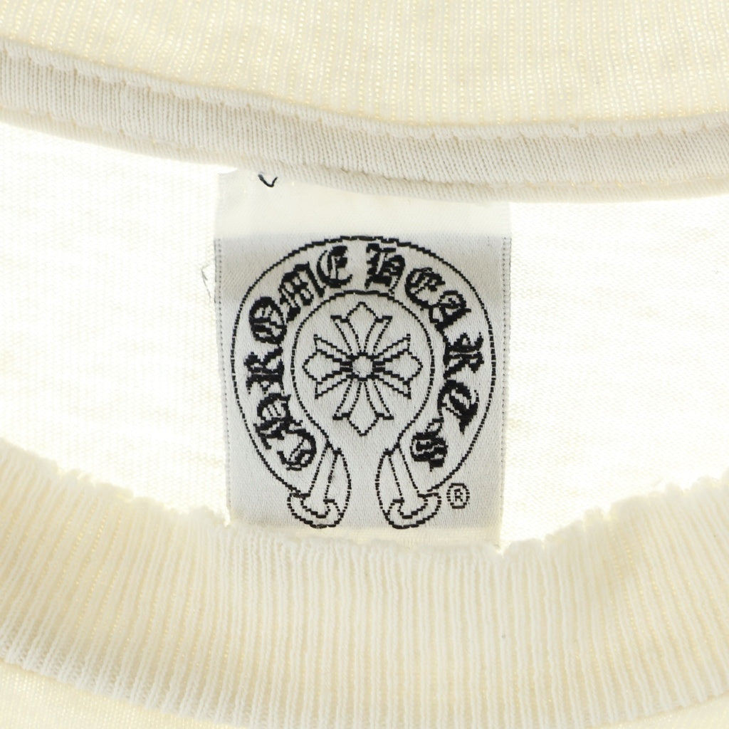 CHROME HEARTS(クロムハーツ) OLD CH S/S TEE オールド ロサンゼルス限定 胸クロスプリント クルーネック半袖Tシャツカットソー ホワイト