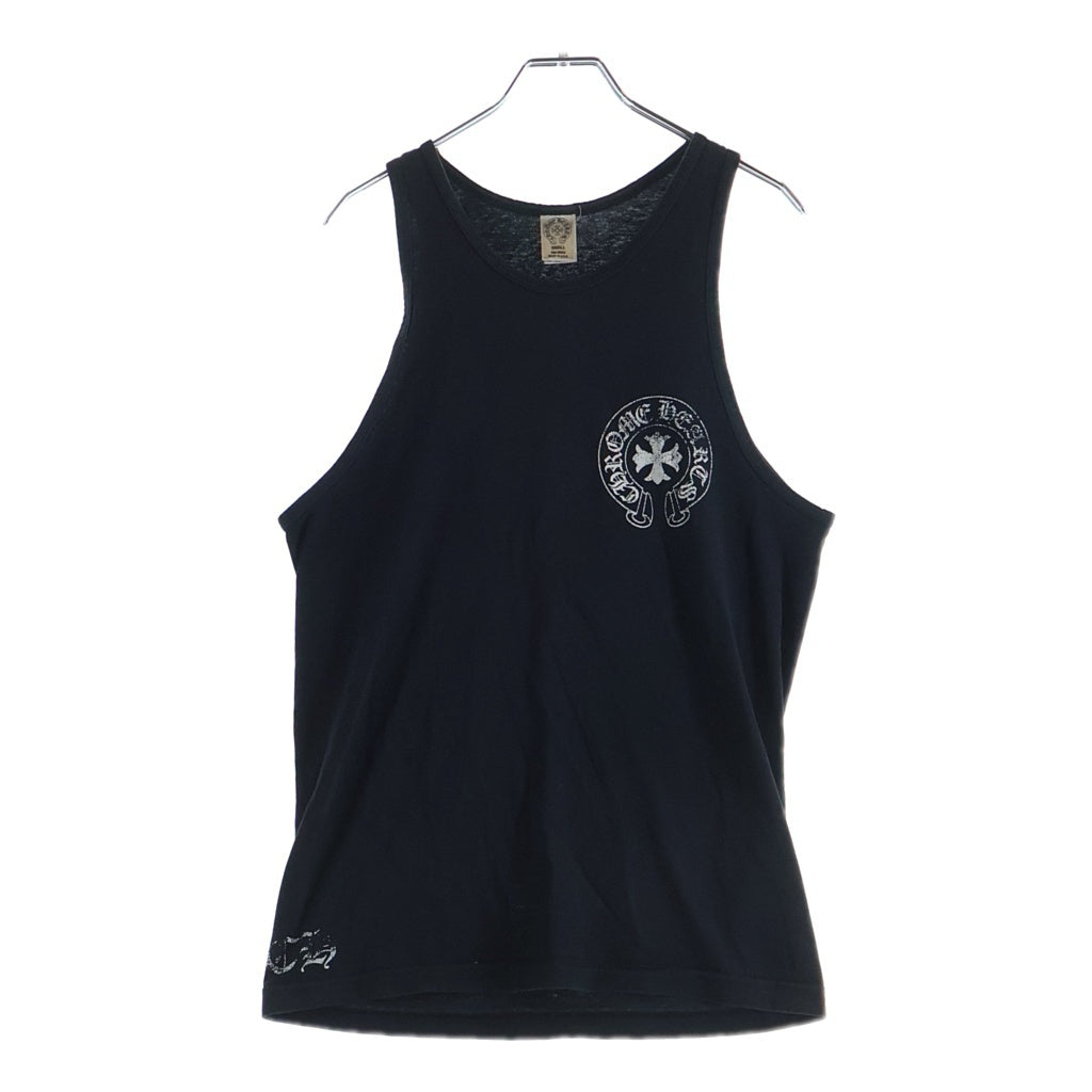 CHROME HEARTS(クロムハーツ) OLD バック英字プリント タンクトップ ブラック