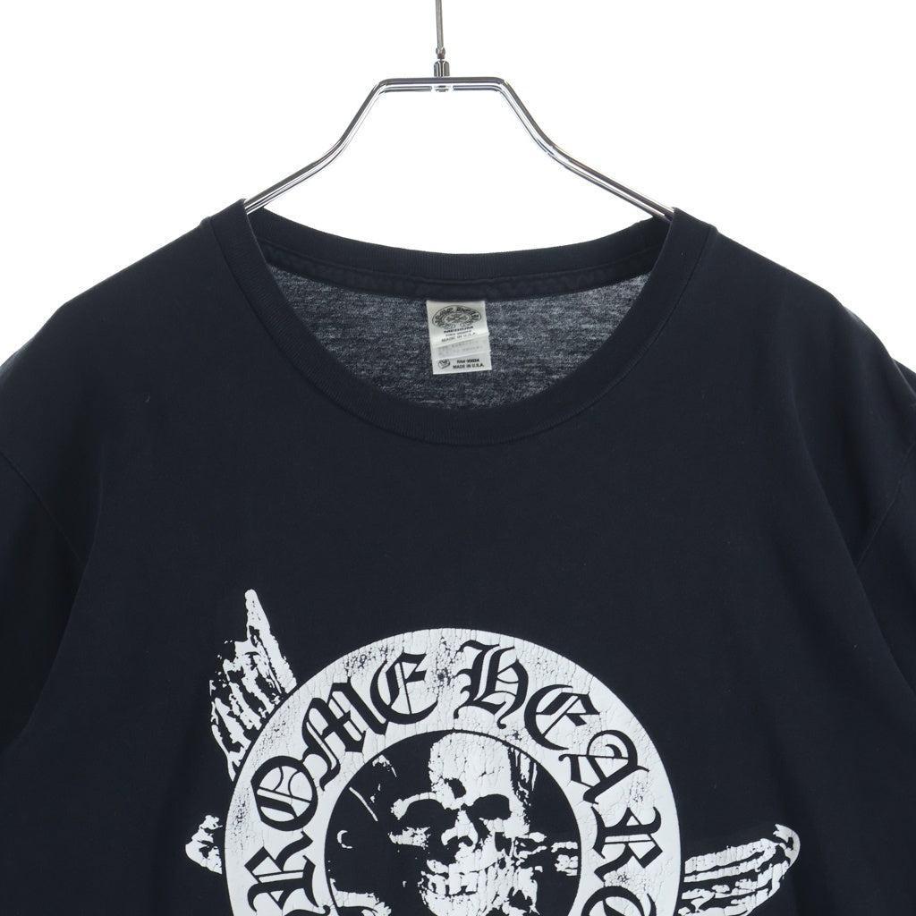 CHROME HEARTS(クロムハーツ) OLD CH FOTI PRINT TEE フォティプリント 半袖Tシャツ カットソー ブラック