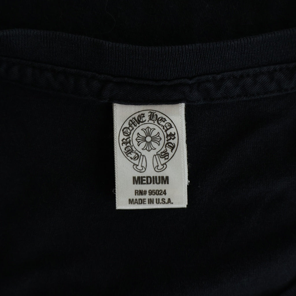 CHROME HEARTS(クロムハーツ) OLD CH FOTI PRINT TEE フォティプリント 半袖Tシャツ カットソー ブラック