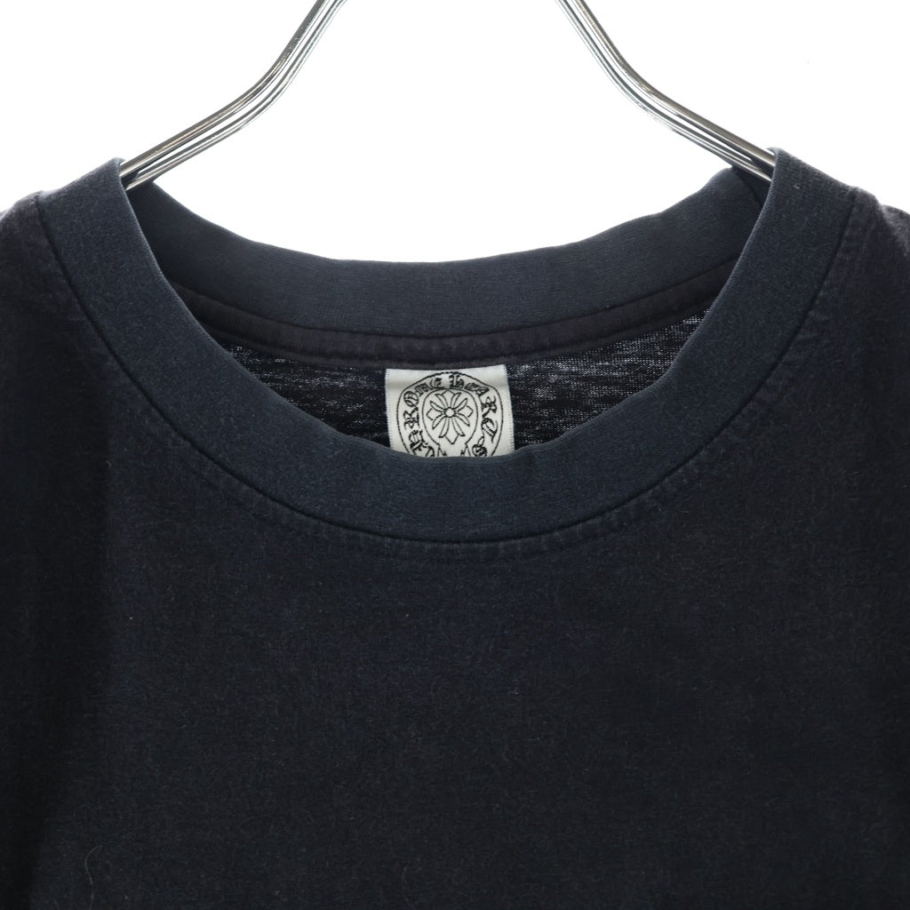 CHROME HEARTS(クロムハーツ) OLD CH S/S TEE オールド ニューヨーク限定 胸クロスプリント クルーネック半袖Tシャツカットソー ブラック