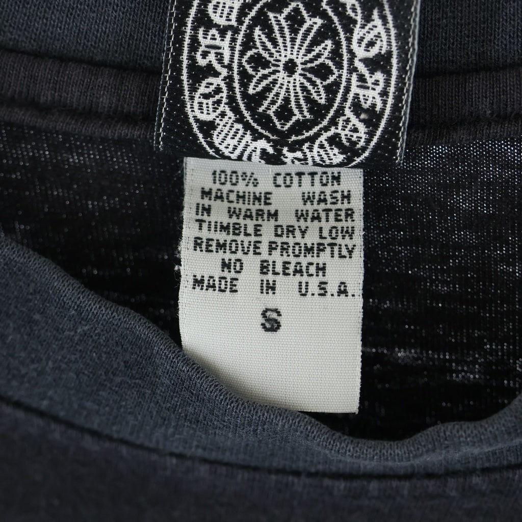 CHROME HEARTS(クロムハーツ) OLD CH S/S TEE オールド ニューヨーク限定 胸クロスプリント クルーネック半袖Tシャツカットソー ブラック
