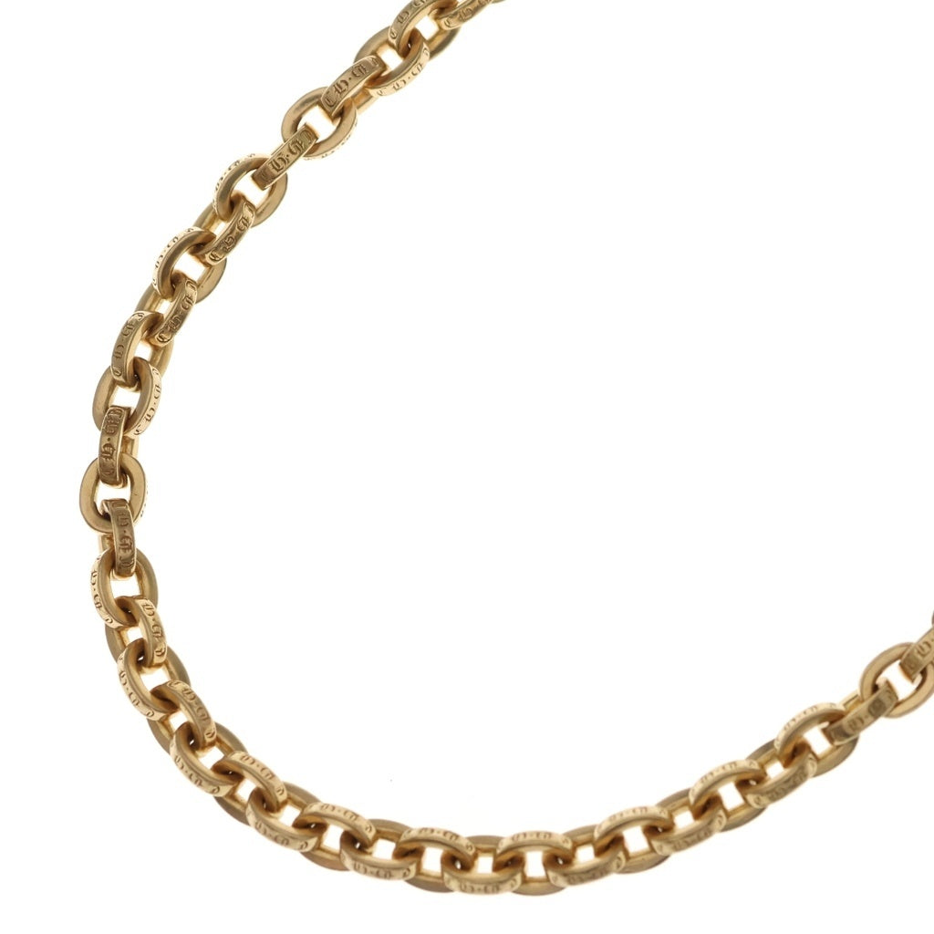 CHROME HEARTS(クロムハーツ) 22K PAPER CHAIN 22 ペーパーチェーン 22inch ゴールドネックレス