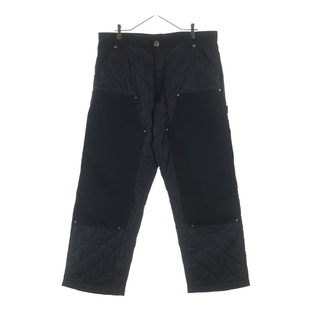 CHROME HEARTS(クロムハーツ) MATTY BOY CARPENTER SEX RECORDS MATTY BOYパッチ付きカーペンターロングパンツ ブラック