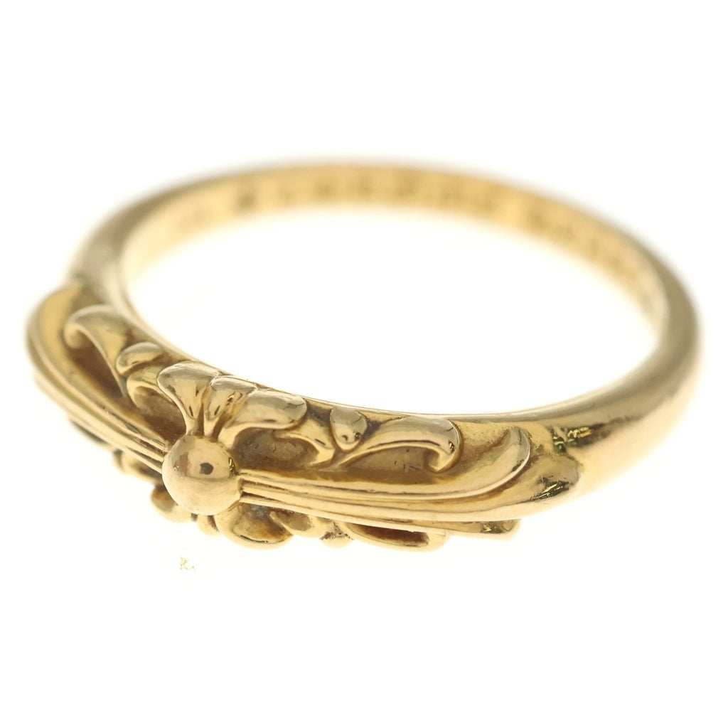 CHROME HEARTS(クロムハーツ) 22K BABYCLSC ベイビークラシックフローラルクロス ゴールドリング
