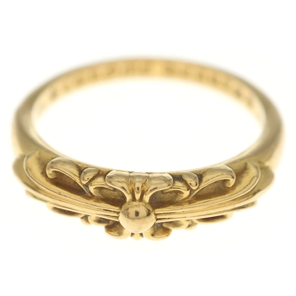 CHROME HEARTS(クロムハーツ) 22K BABYCLSC ベイビークラシックフローラルクロス ゴールドリング