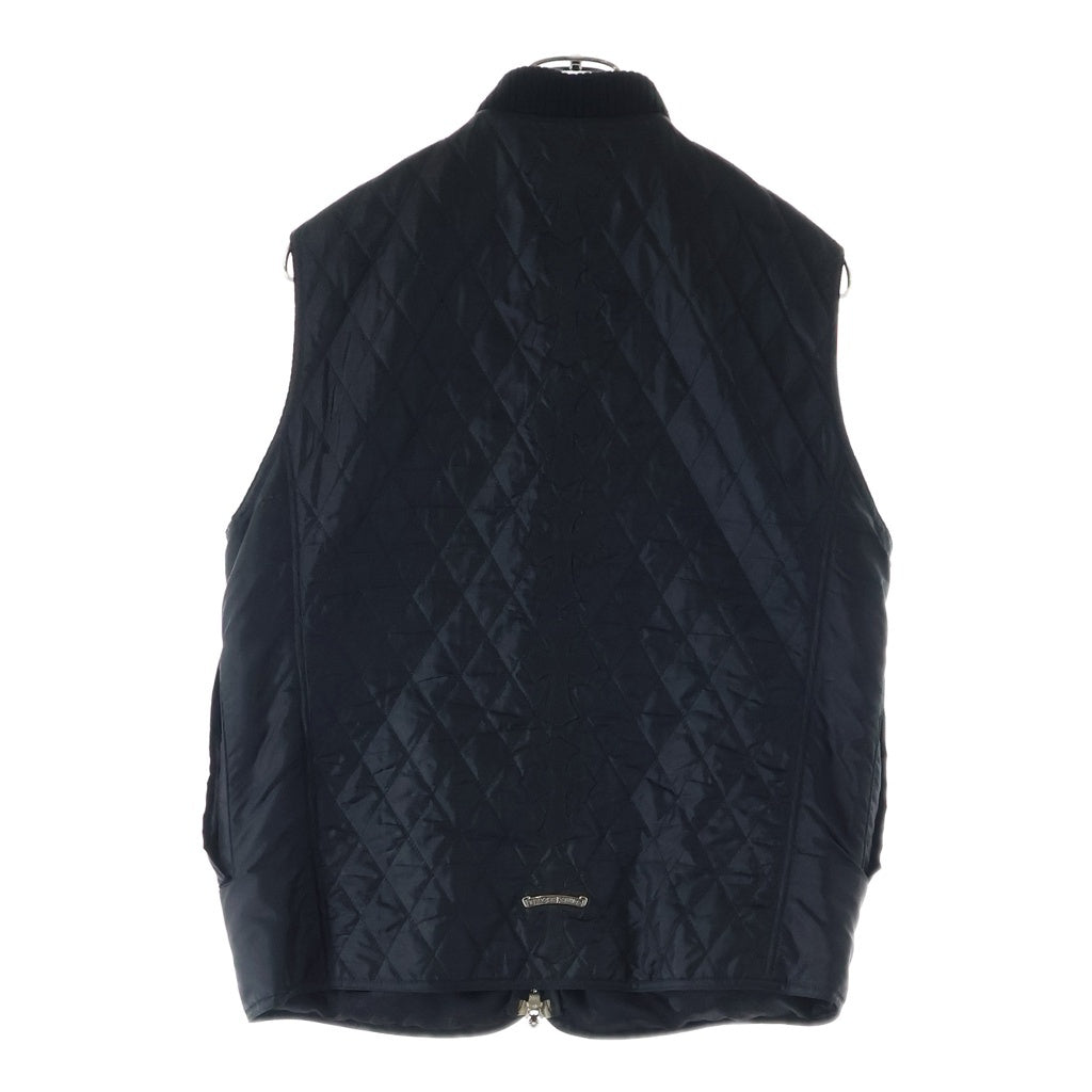 CHROME HEARTS(クロムハーツ) PAPA パパ バッククロスパッチキルティングベスト