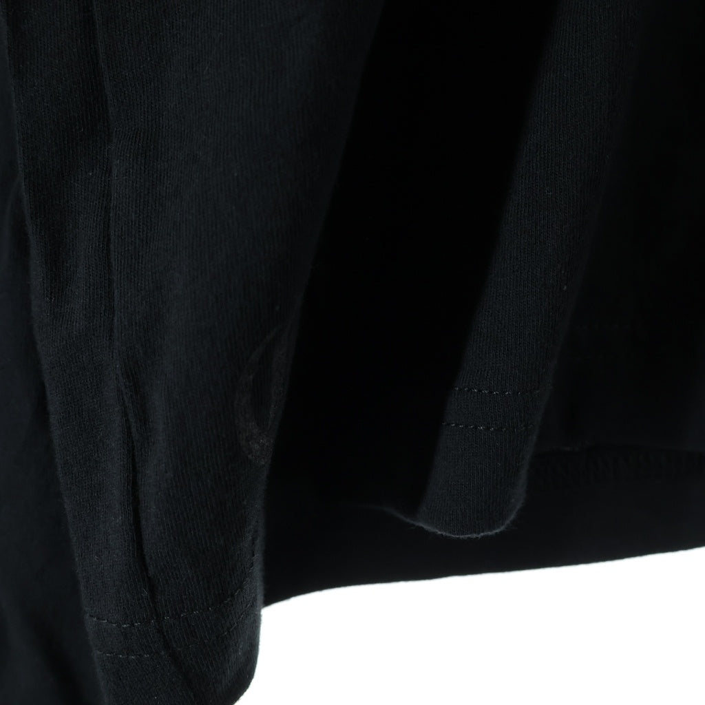 CHROME HEARTS(クロムハーツ) CH L/S /1 ネックロゴ 袖英字 長袖カットソー 長袖Tシャツ ブラック